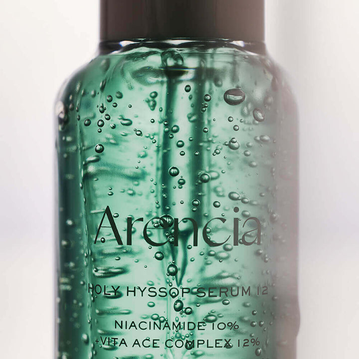 Arencia Holy Hyssop Serum 12, 30 ml – Inhaltsstoffe