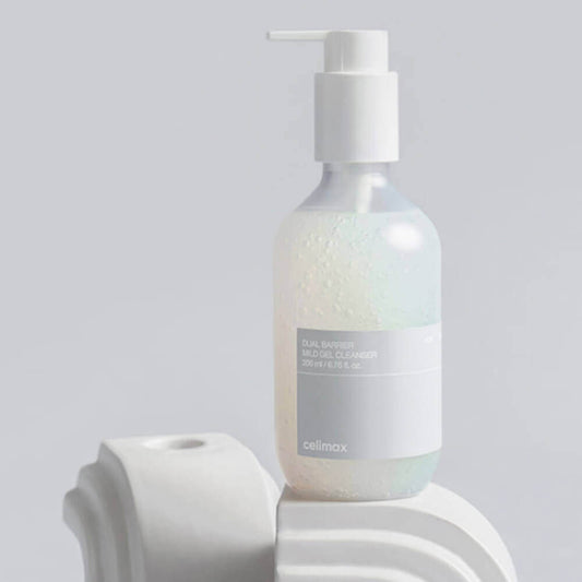 Celimax Dual Barrier Mild Gel Cleanser Нежный гель - пенка для умывания с комплексом церамидов 200 ml - DYBEAUTY