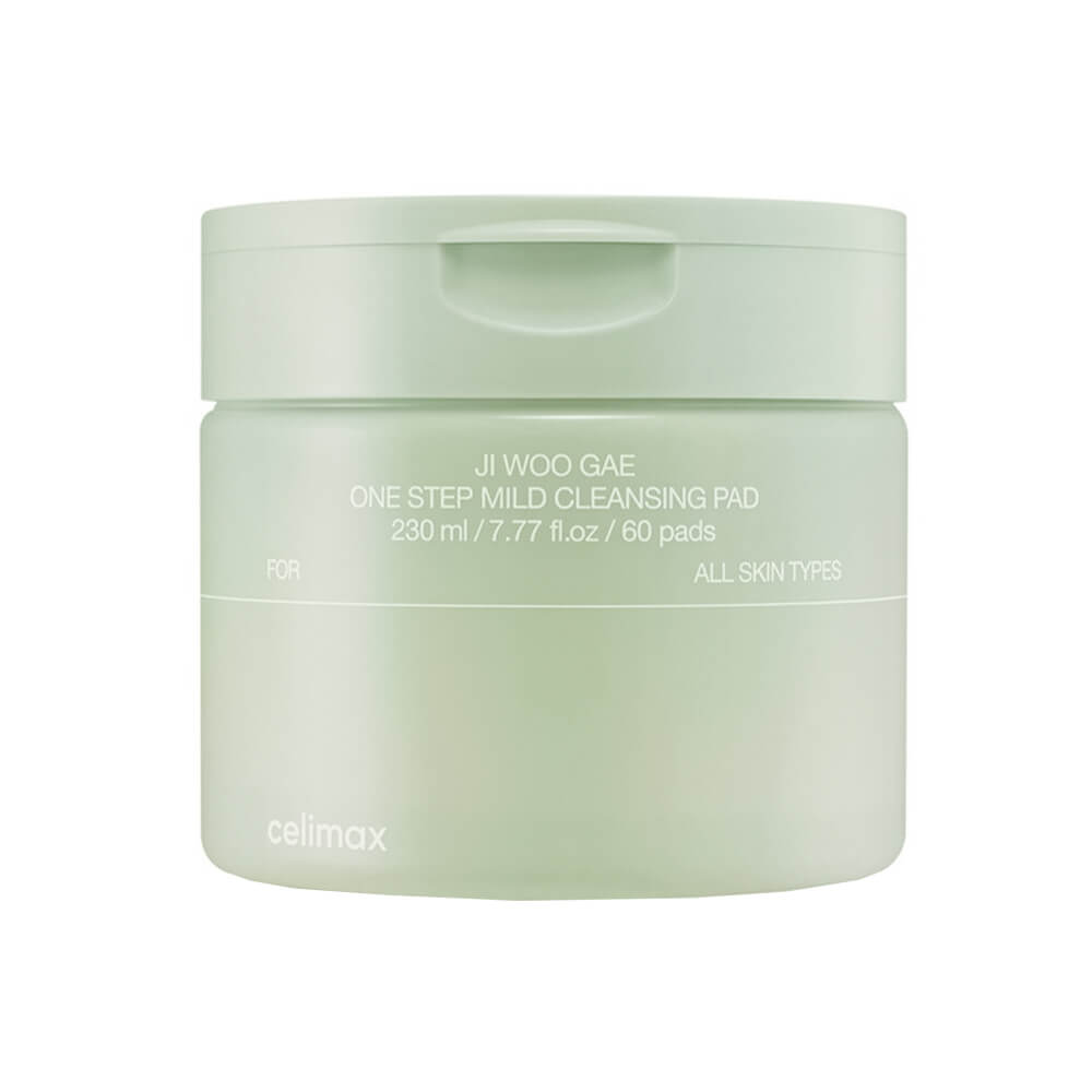 Celimax Ji Woo Gae One Step Mild Cleansing Pad Очищающие пэды для снятия макияжа 60 шт - DYBEAUTY