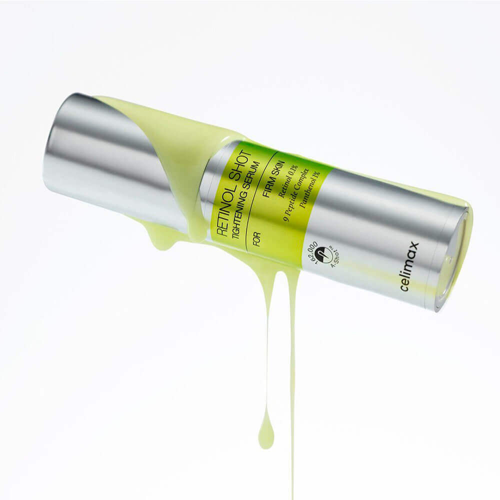 Celimax The Vita - A Retinol Shot Tightening Serum Подтягивающая сыворотка с ретинолом и микроиглами 30 ml - DYBEAUTY