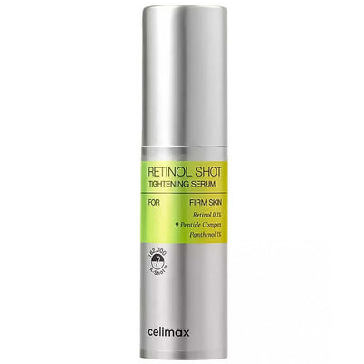 Celimax The Vita-A Retinol Shot Tightening Serum Подтягивающая сыворотка с ретинолом и микроглами 30 ml