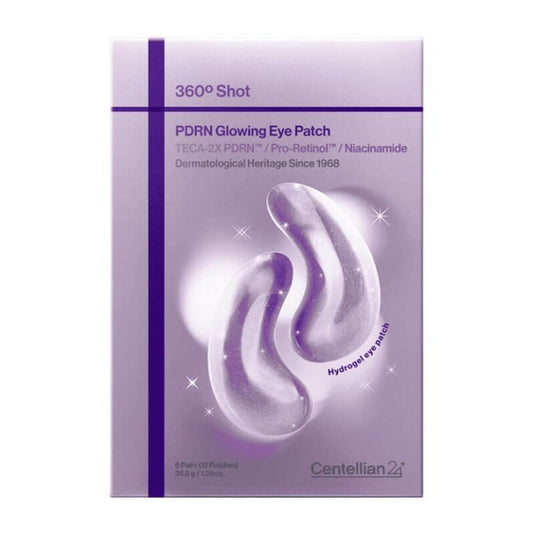 Centellian24 360º Shot PDRN Glowing Eye Patch Патчи с PDRN и ретинолом 6 пар - DYBEAUTY