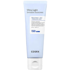 COSRX Ultra - Light Invisible Sunscreen SPF50 PA++++Ультралёгкий солнцезащитный крем с гамамелисом 50 ml - DYBEAUTY