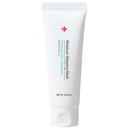 CUSKIN Dr.Solution Moisture Sleeping Mask Увлажняющая ночная маска с витамином U 60 ml - DYBEAUTY