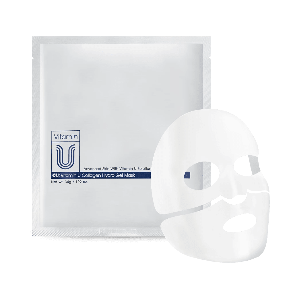 CUSKIN Vitamin U Collagen Hydro Gel Mask Гидрогелевая маска для сияния кожи 34 ml - DYBEAUTY