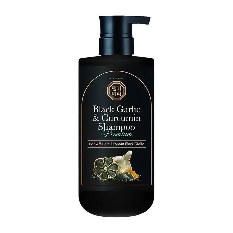 Daeng Gi Meo Ri Black Garlic & Curcumin Shampoo Шампунь премиальный с экстрактом черного чеснока и куркумы 500 ml - DYBEAUTY