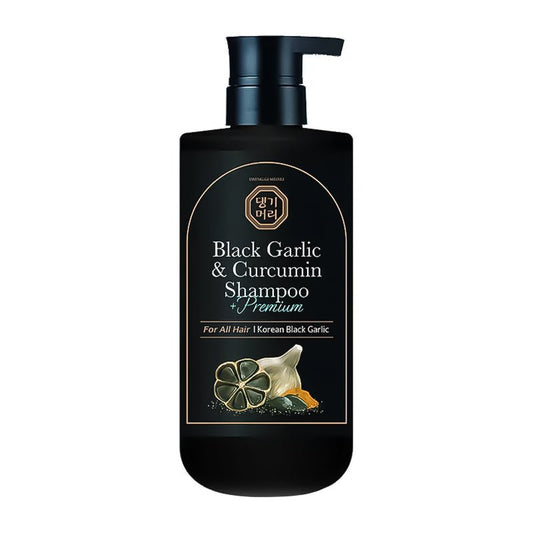 Daeng Gi Meo Ri Black Garlic & Curcumin Shampoo Шампунь премиальный с экстрактом черного чеснока и куркумы 500 ml - DYBEAUTY