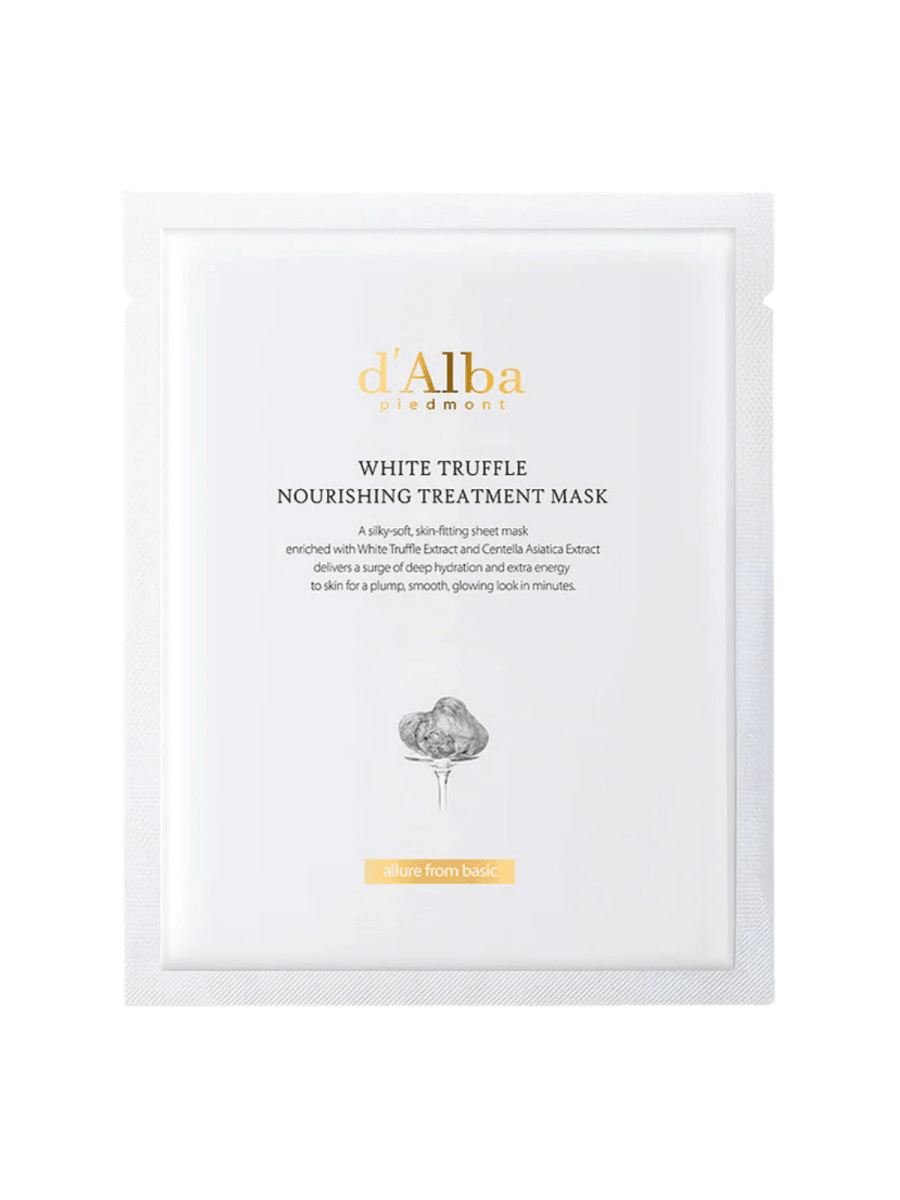DALBA White Truffle Nourishing Treatment Mask Питательная тканевая маска 25 ml - DYBEAUTY