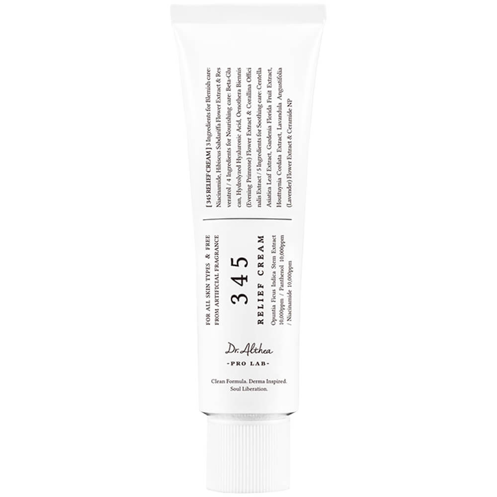 Dr. Althea 345 Relief Cream Успокаивающий крем с ресвератролом и EGF 50ml - DYBEAUTY