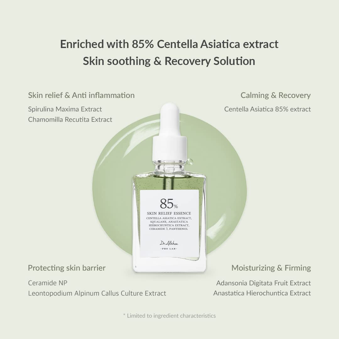 Dr.Althea Skin Relief Essence - 85% Centella Asiatica Extract included 30ml - DYBEAUTY