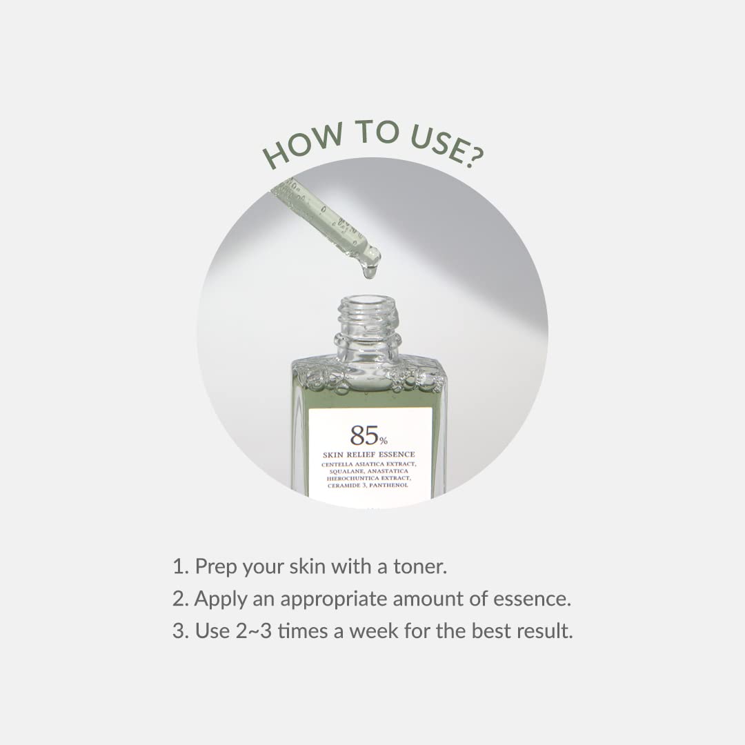 Dr.Althea Skin Relief Essence - 85% Centella Asiatica Extract included 30ml - DYBEAUTY