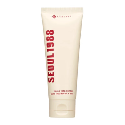 K-SECRET - SEOUL 1988 Cream : Snail Mucin 93% + Rice Питательный крем для лица 100 ml