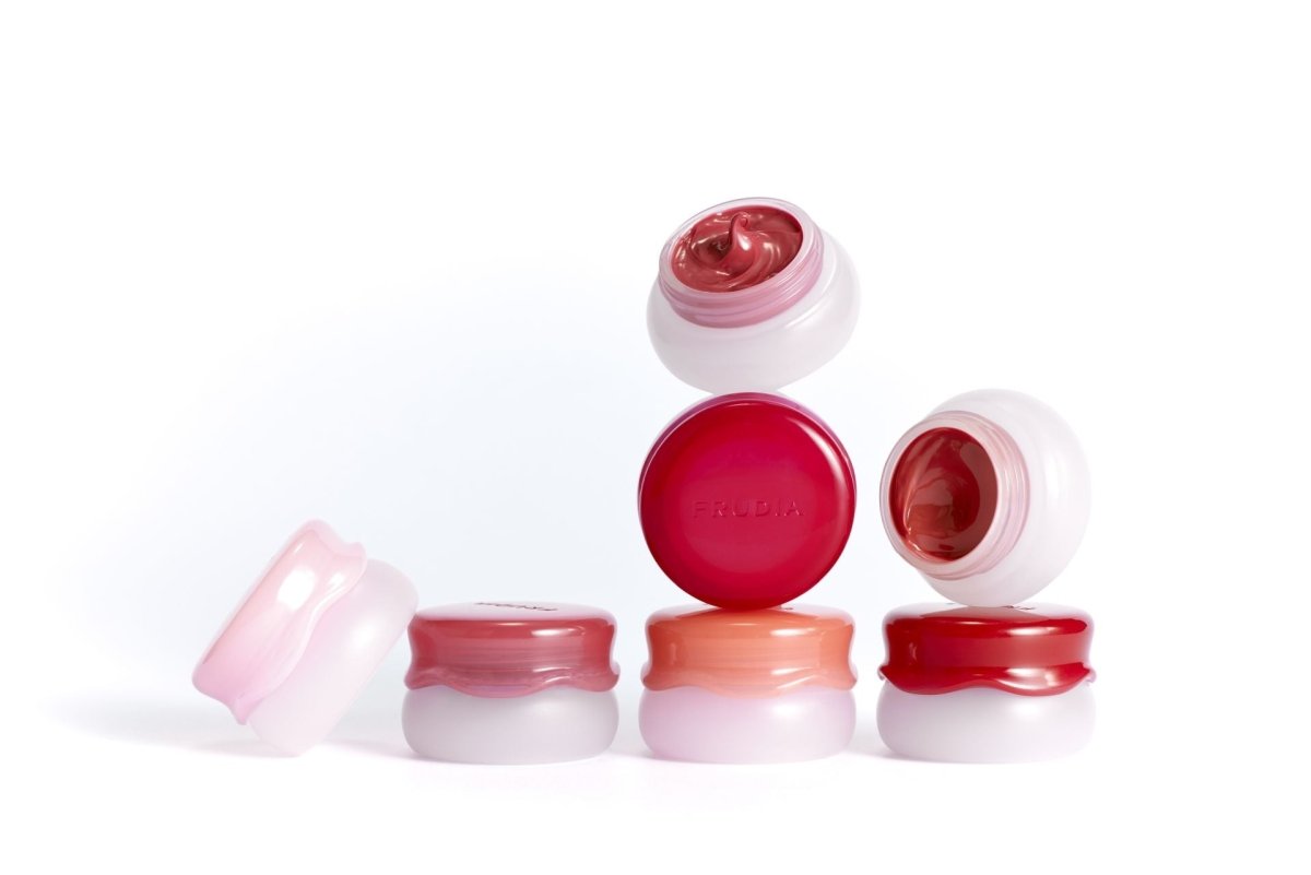 FRUDIA Glow Juicy Jam 01 Chou Berry Фруктовый блеск и уход для губ 10 gr - DYBEAUTY