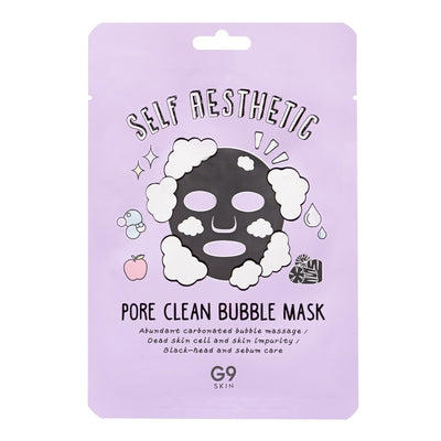 G9 Skin Self Aesthetic Pore Clean Bubble Mask – Produktbild