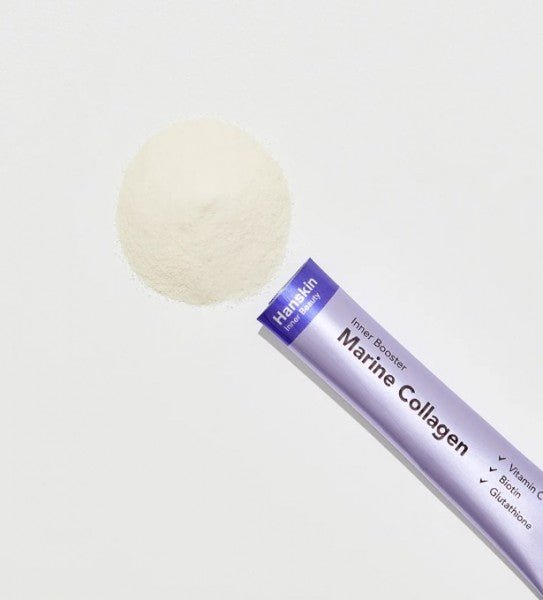 HANSKIN Inner Booster Marine Collagen Пищевая добавка с морским коллагеном 45 ml (3gr*15шт) - DYBEAUTY