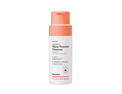 HANSKIN Vitamin C Glow Powder Cleanser, 70 g
