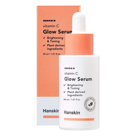 HANSKIN Vitamin C Glow Serum 30ml Сыворотка для сияния кожи с витамином C - DYBEAUTY