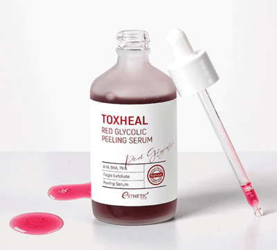 Esthetic House Toxheal Red Glycolic Peeling Serum Тингл-сыворотка с гликолевой кислотой 100 ml