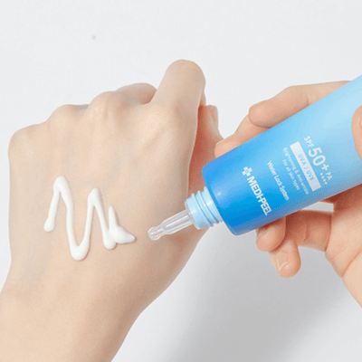 Medi-Peel Aqua Mooltox Water-Fit Sun Serum SPF 50+ PA++++Ультраувлажняющая солнцезащитная сыворотка 50ml