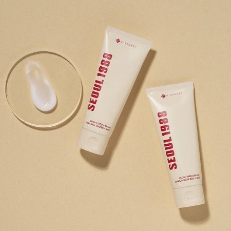 K-SECRET - SEOUL 1988 Cream : Snail Mucin 93% + Rice Питательный крем для лица 100 ml