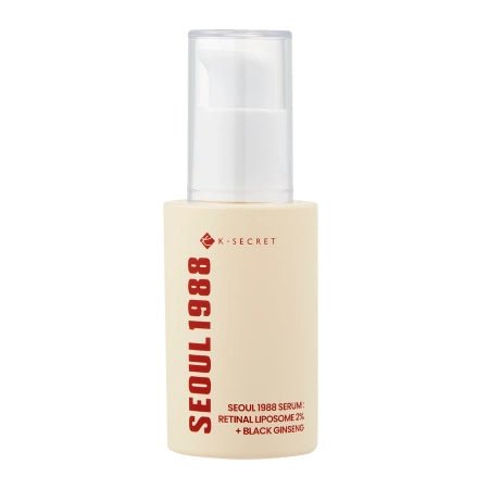 K - SECRET - SEOUL 1988 Serum : Retinal Liposome 2% + Black Ginseng - Firming Serum with Retinal 30 ml - DYBEAUTY