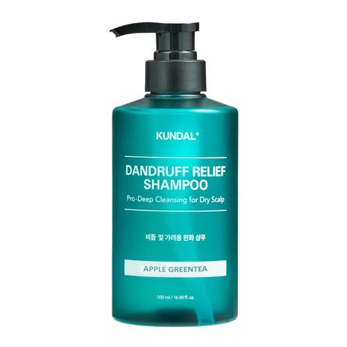 Kundal Dandruff Relief Shampoo Apple Green Tea Шампунь от перхоти 500 ml - DYBEAUTY