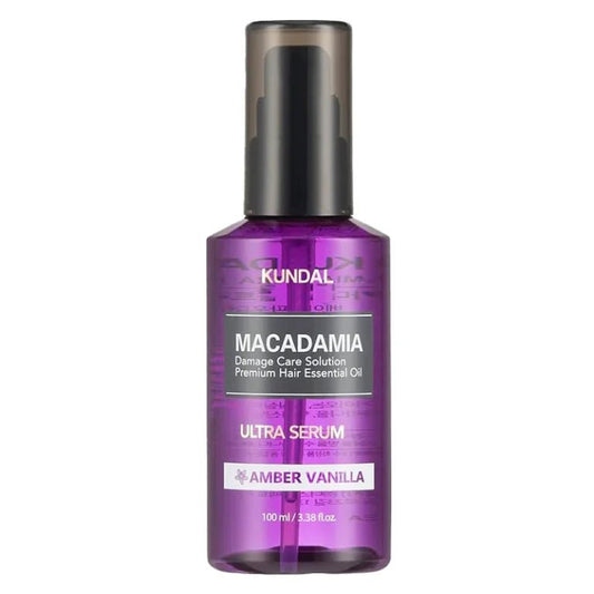 KUNDAL Macadamia Hair Serum, Amber Vanilla Сыворотка масло для волос 100ml - DYBEAUTY