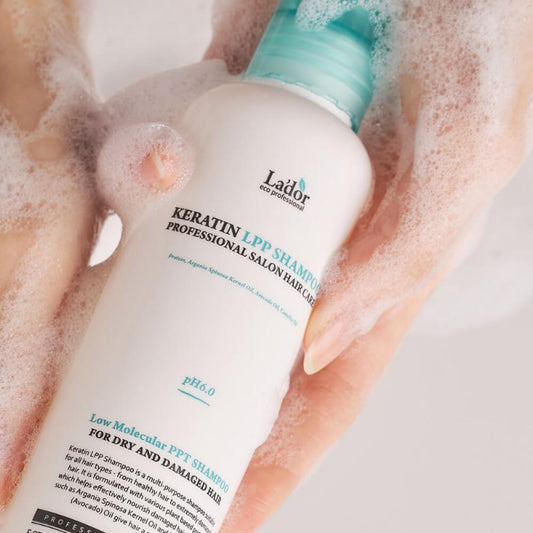 La’dor Keratin LPP Shampoo Шампунь без силикона с комплексом натуральных аминокислот 530ml - DYBEAUTY