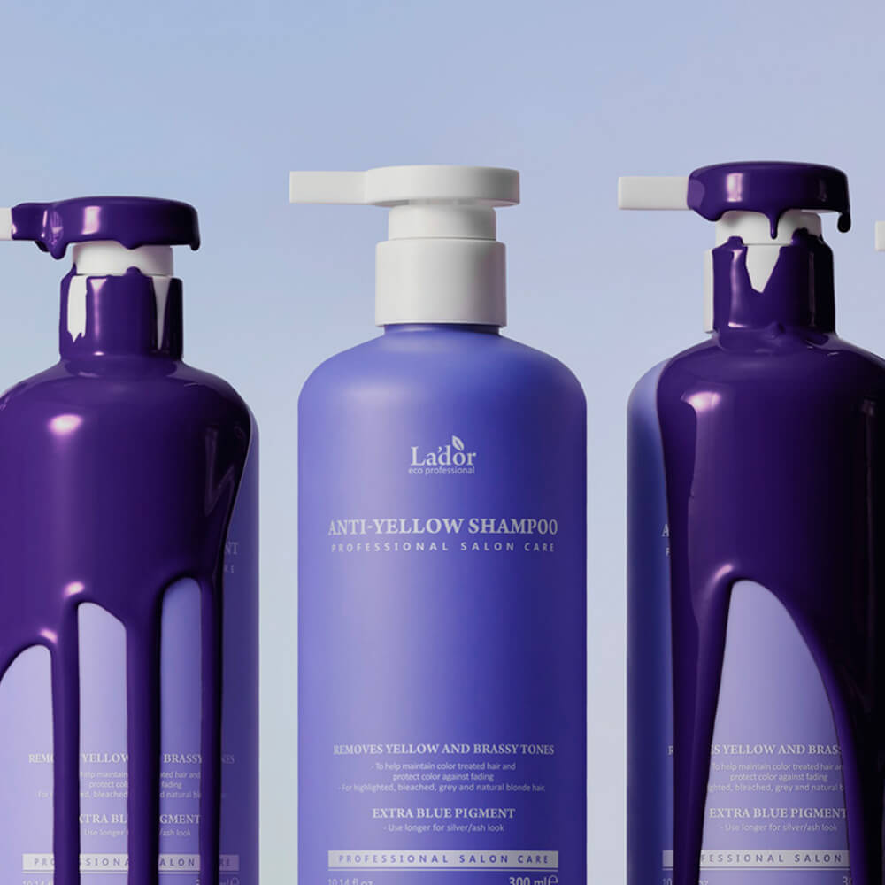 La’dor Шампунь оттеночный против желтизны волос Anti Yellow Shampoo 300мл - DYBEAUTY