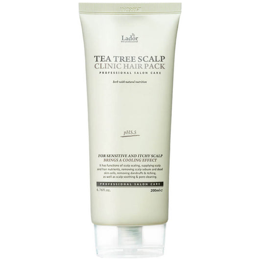 Lador Tea Tree Scalp Hair Pack Маска - пилинг для кожи головы с чайным деревом 200 ml - DYBEAUTY