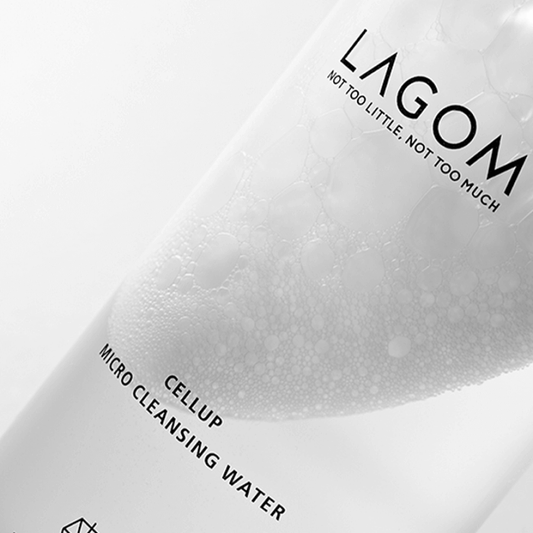 Lagom Cellup Micro Cleansing Water Увлажняющая мицеллярная вода с мочевиной 350 ml - DYBEAUTY