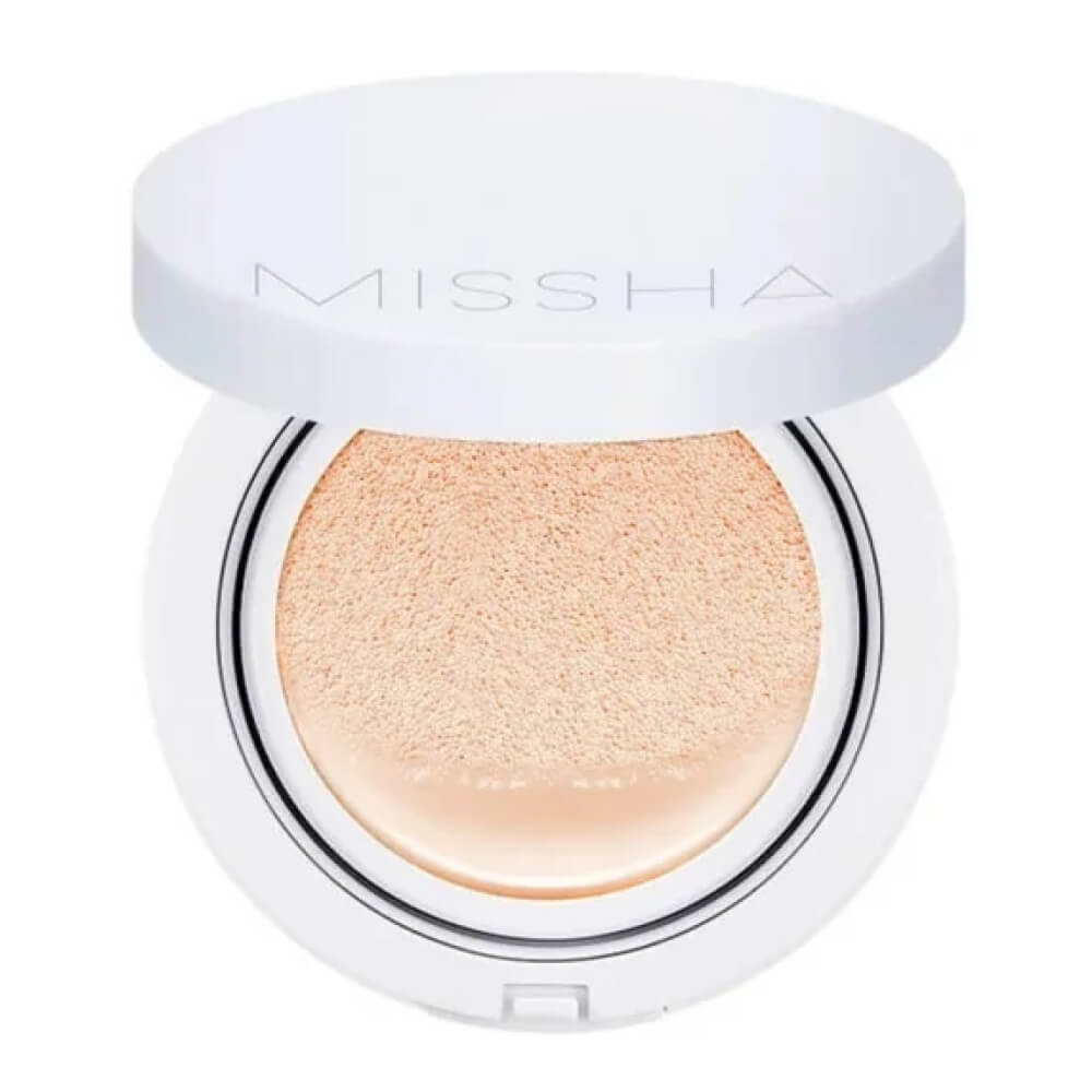 Magic Cushion Moist Up Увлажняющий тональный кушон Missha тон 21 - DYBEAUTY