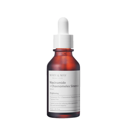 MARY &amp; MAY Niacinamide + Chaenomeles Sinensis Serum Skin Lightening Cream 30ml
