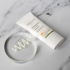 Mary&May CICA Soothing Sun Cream SPF50+ PA++++Успокаивающий солнцезащитный крем с центеллой 50 ml - DYBEAUTY