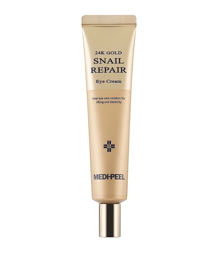 Medi - Peel 24 Gold Snail Repair Eye Cream Крем для глаз с золотом и пептидами 40 ml - DYBEAUTY