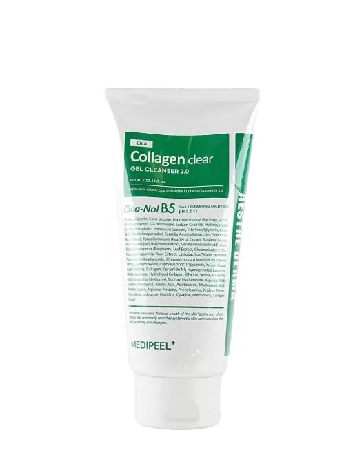 MEDI - PEEL Green Cica Collagen Clear 2.0 Очищающий гель с коллагеном 120 ml - DYBEAUTY