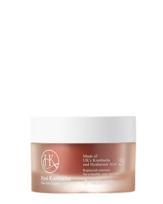 Medi - Peel Hyal Kombucha Tea - Tox Cream, 50 ml Увлажняющий крем для лица с комбучей - DYBEAUTY