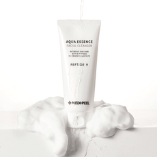 Medi - Peel Peptide 9 Aqua Essence Facial Cleanser Увлажняющая пенка для умывания с пептидами 150 ml - DYBEAUTY