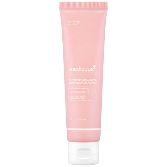 Medicube PDRN Pink Hyaluronic Moisturizing Cream Увлажняющий крем с ПДРН 50 ml - DYBEAUTY