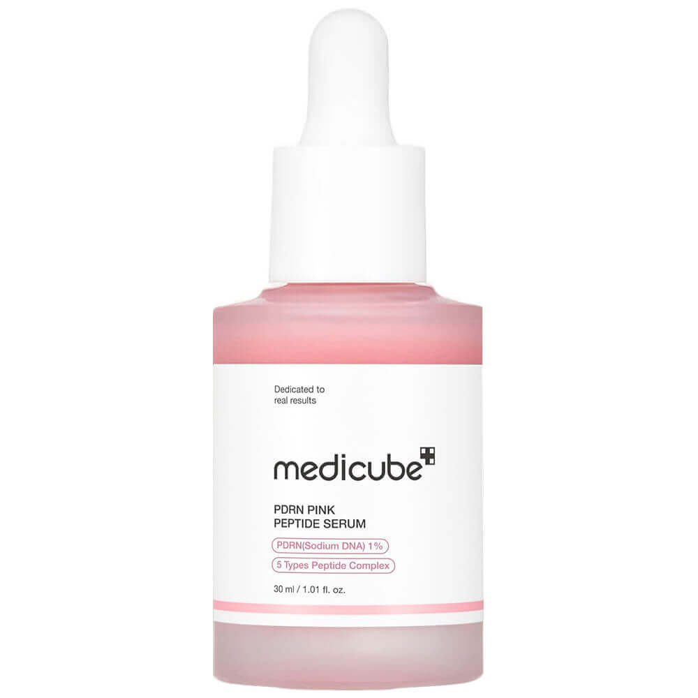 Medicube PDRN Pink Peptide Serum Лифтинг - сыворотка с ПДРН и пептидами 30 ml - DYBEAUTY