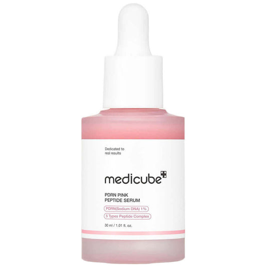 Medicube PDRN Pink Peptide Serum Лифтинг - сыворотка с ПДРН и пептидами 30 ml - DYBEAUTY