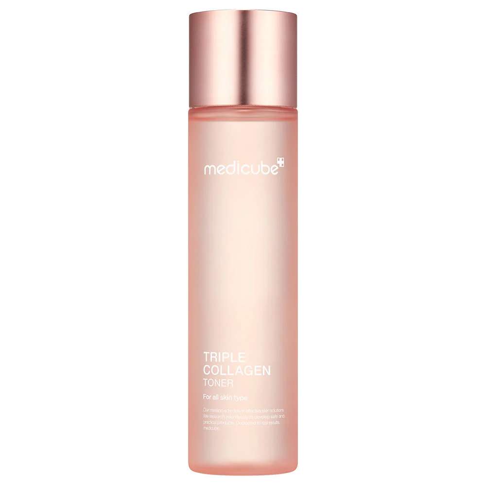 Medicube Triple Collagen Toner Укрепляющий тонер для лица 140ml - DYBEAUTY