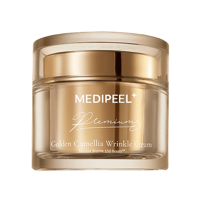 MEDIPEEL Premium Golden Camellia Wrinkle Cream Premium Verjüngungscreme mit Kamelienextrakt 50 ml
