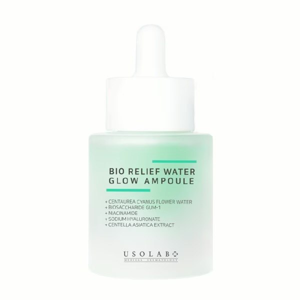 Usolab Bio Relief Water Glow Ampoule Beruhigendes Serum zur Reduzierung von Schwellungen 30ml