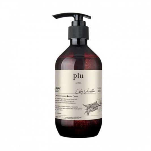 plu Therapy Body Wash Lily Vanilla Ароматический гель для душа 500ml - DYBEAUTY