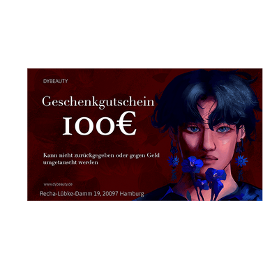 Gift Certificate 100€ Physical Format