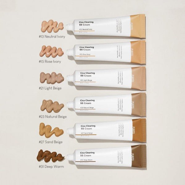 Purito Cica Clearing BB cream №23 BB - крем для чувствительной кожи с экстрактом центеллы 30ml - DYBEAUTY