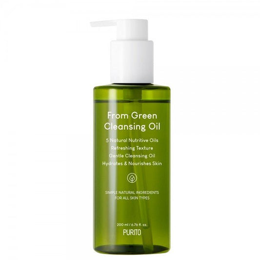 Purito From Green Cleansing Oil Органическое гидрофильное масло 200ml - DYBEAUTY