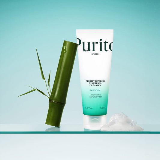 Purito Seoul Mighty Bamboo Panthenol Cleanser Гель для умывания с низким pH 150ml - DYBEAUTY