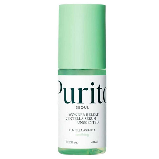 Purito SEOUL Wonder Releaf Centella Serum Unscented Безмасляная сыворотка для чувствительной кожи 60 ml - DYBEAUTY